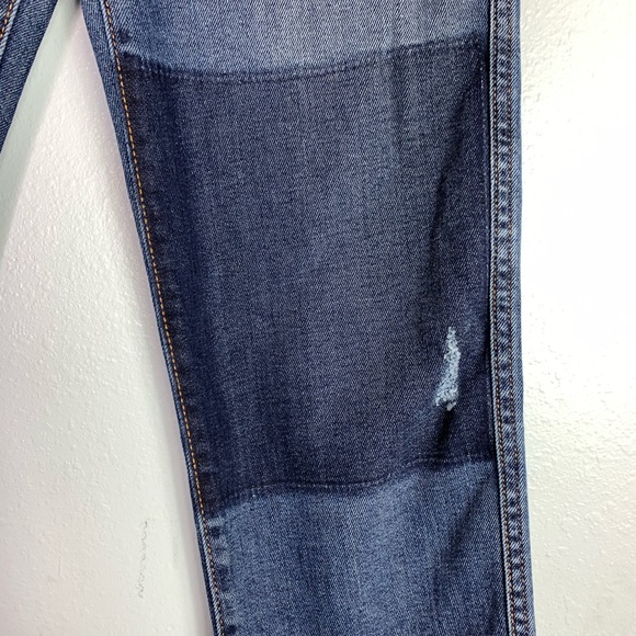 SUNDRY High Waist Rainbow Pocket Cropped Jeans - Picture 9 of 13